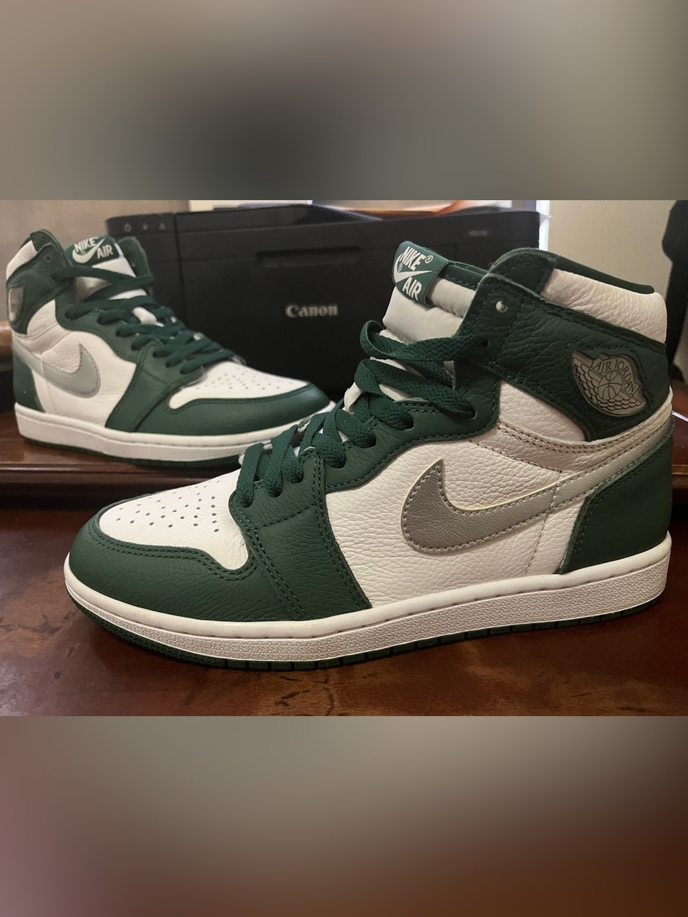 Jordan 1 og high gorge green size 8 men